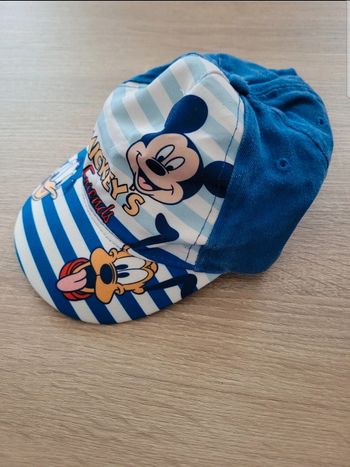 Casquette Mickey garçon en 2 ans