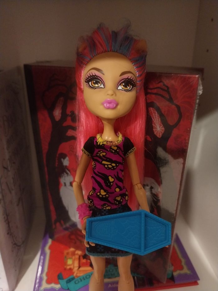 Poupée Howleen Wolf Monster High Café Torreur Creepateria Mattel - photo numéro 2