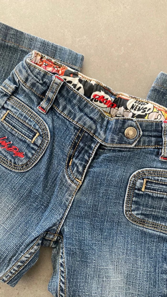 Lot ensemble pantalon jean vêtement fille 4 ans IKKS ddp - photo numéro 5