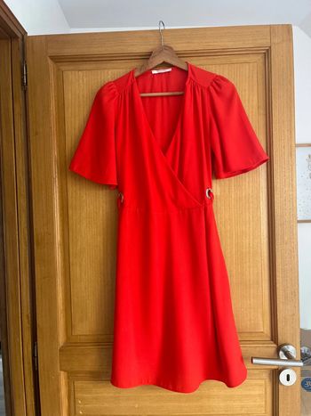 Robe cérémonie / été corail femme 36