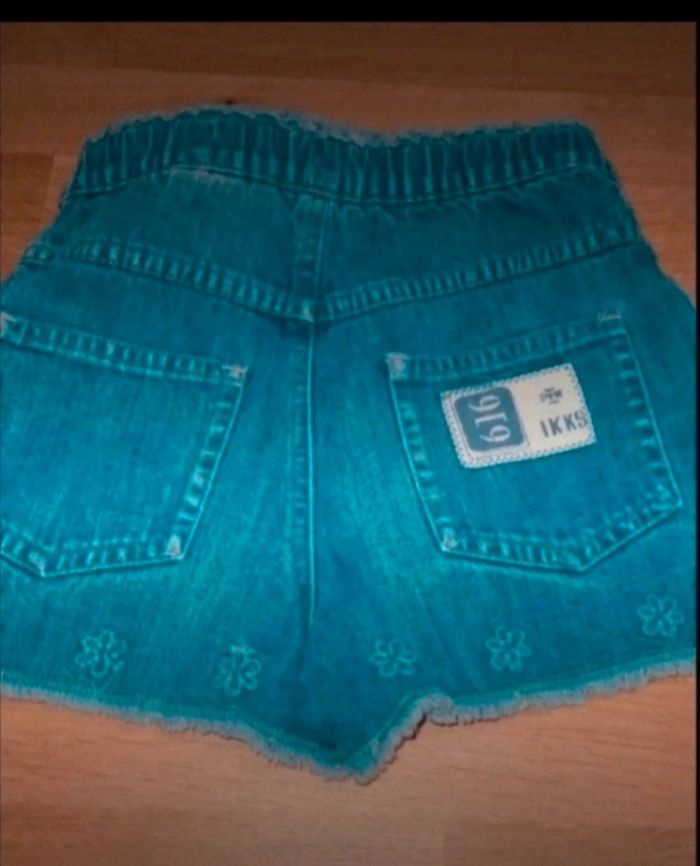 Short fille en jean - photo numéro 2