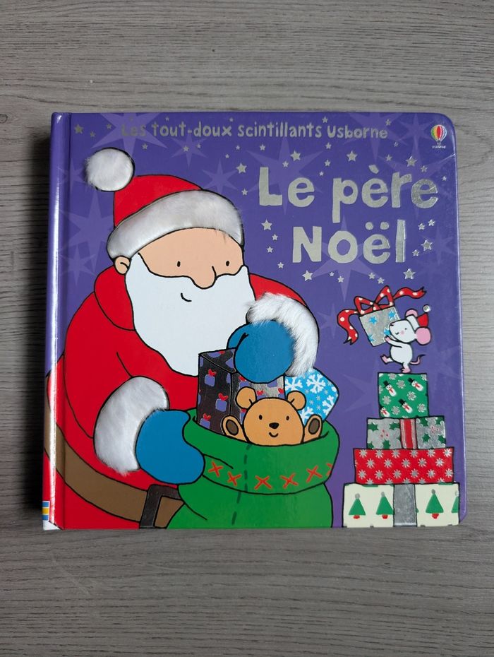 Le père noël, les tout-doux scintillants Usborne