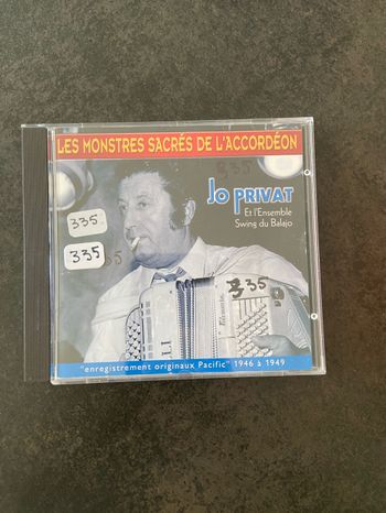 Album Jo Privat et l’ensemble swing du Balajo