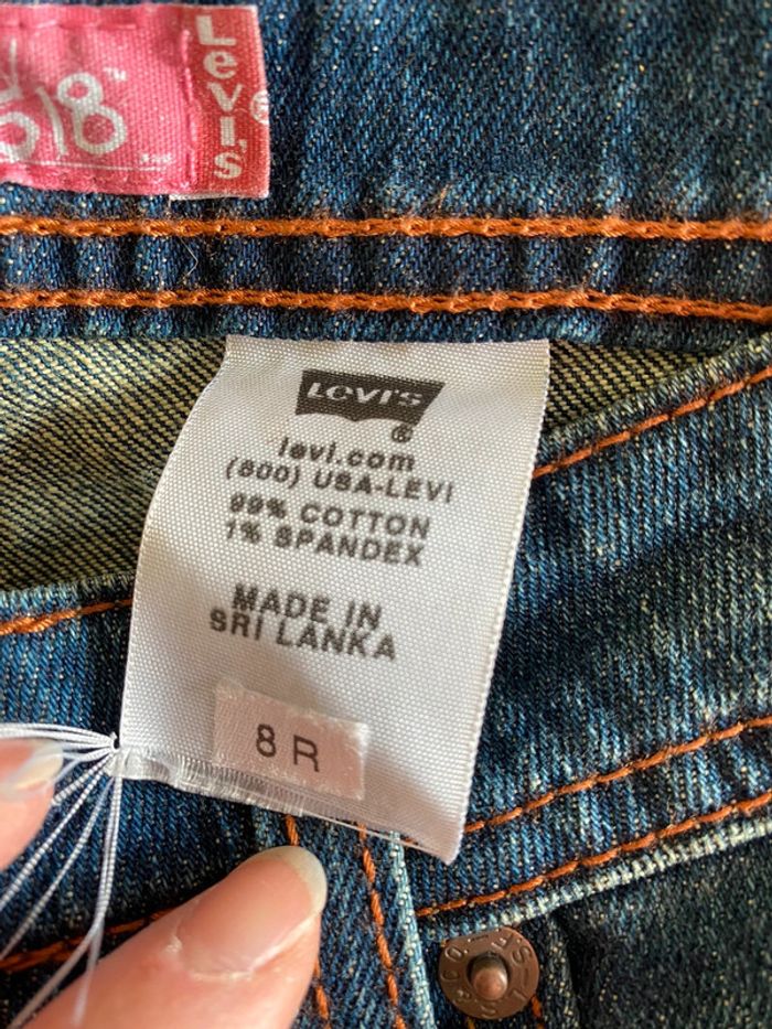 Jeans Levi’s 518 Superlow Boot Cut Taille 8R - photo numéro 5