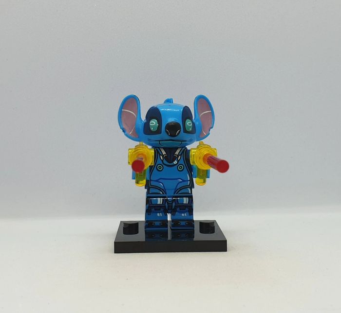 👽 Figurine Disney Lilo et Stitch - Stitch - (Style Lego) 👽