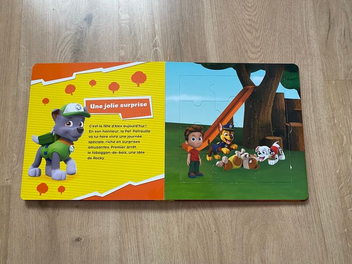Livre puzzle pat patrouille - photo numéro 3