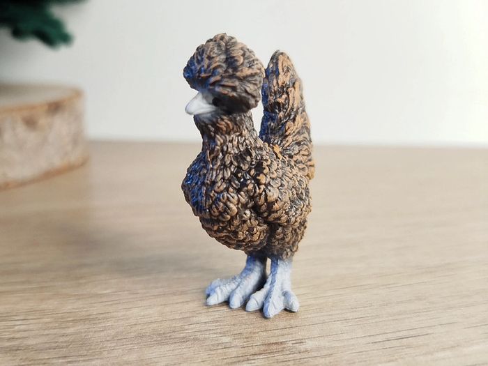 Schleich poule d'ornement marron Figurine Animal de la ferme - photo numéro 2