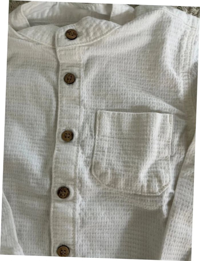 Ensemble 3 pièces pull pantalon chemise taille 18-24 mois C&A - photo numéro 8