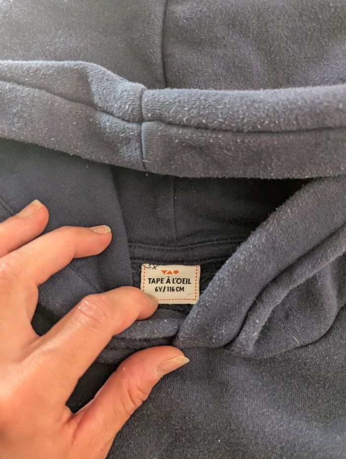 Sweat à capuche TAP tape à l'oeil - photo numéro 3