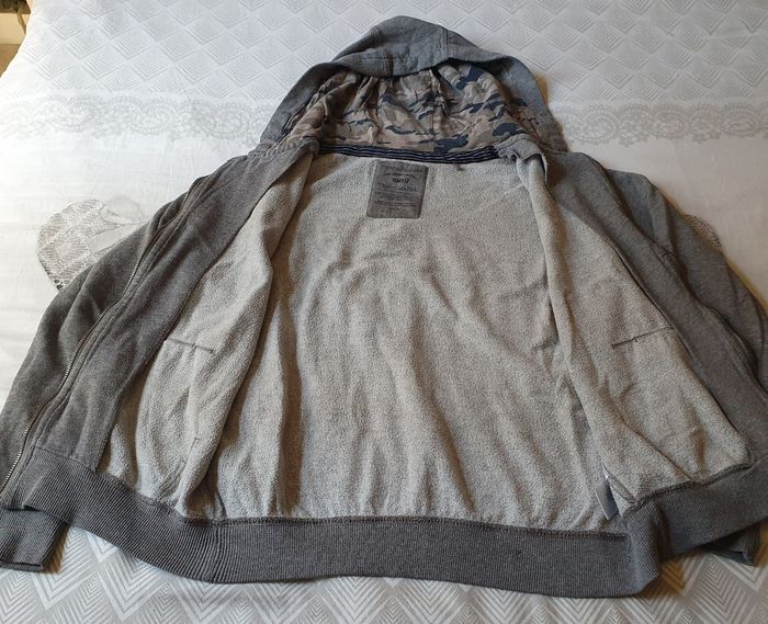 Veste à capuche teddy smith de taille 16ans - photo numéro 4