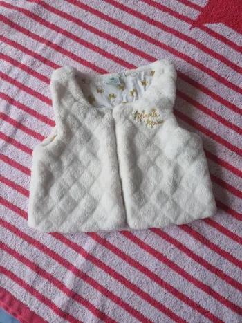 Gilet sans manches fille