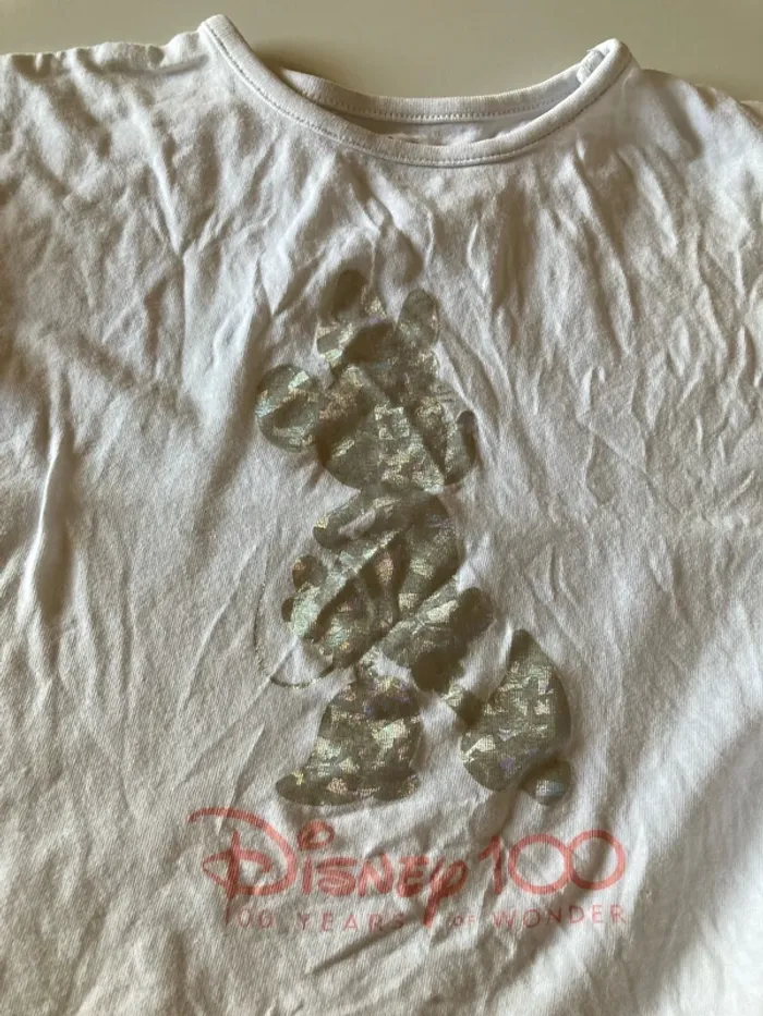 2 t-shirt blanc 24mois - photo numéro 4