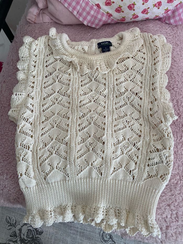 Pull sans manches
