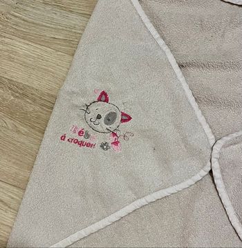 Sortie de bain bébé
