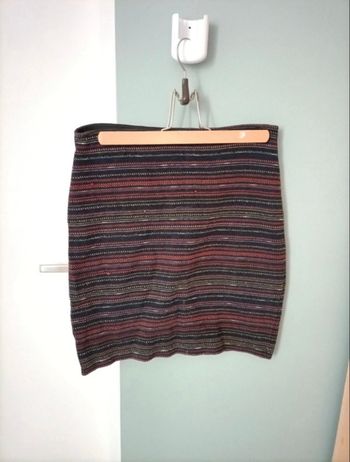 Jupe Femme mi longue détails paillette Camaïeu