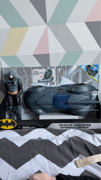 Batman et sa batmobile