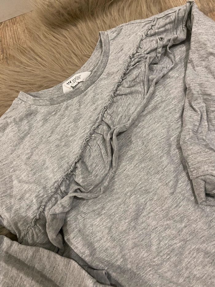 Sweat volant gris - photo numéro 2