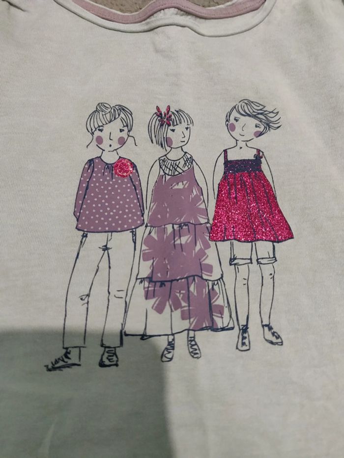 Tee-shirt Vertbaudet 12 ans - photo numéro 2