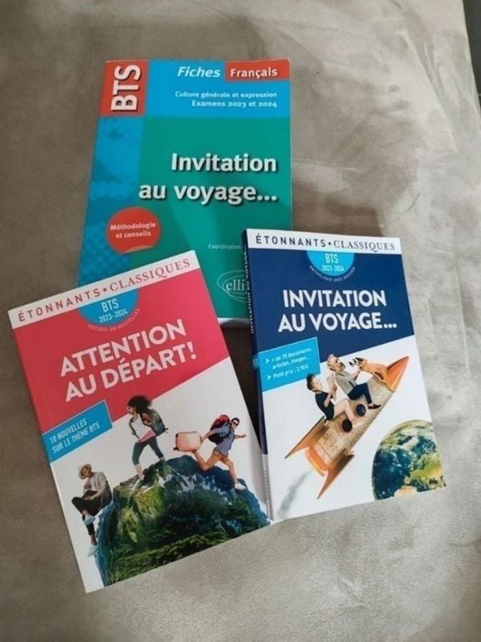 Livre BTS Invitation au voyage