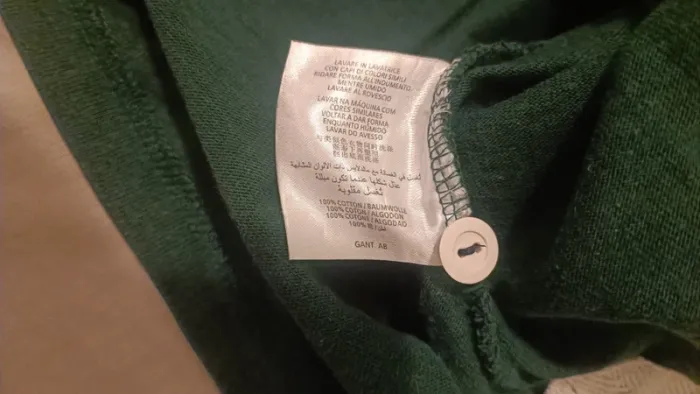 Polo GANT a righe verde-blu - photo numéro 3