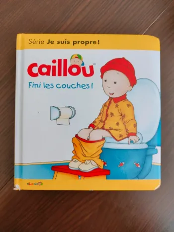 Livre Caillou fini les couches