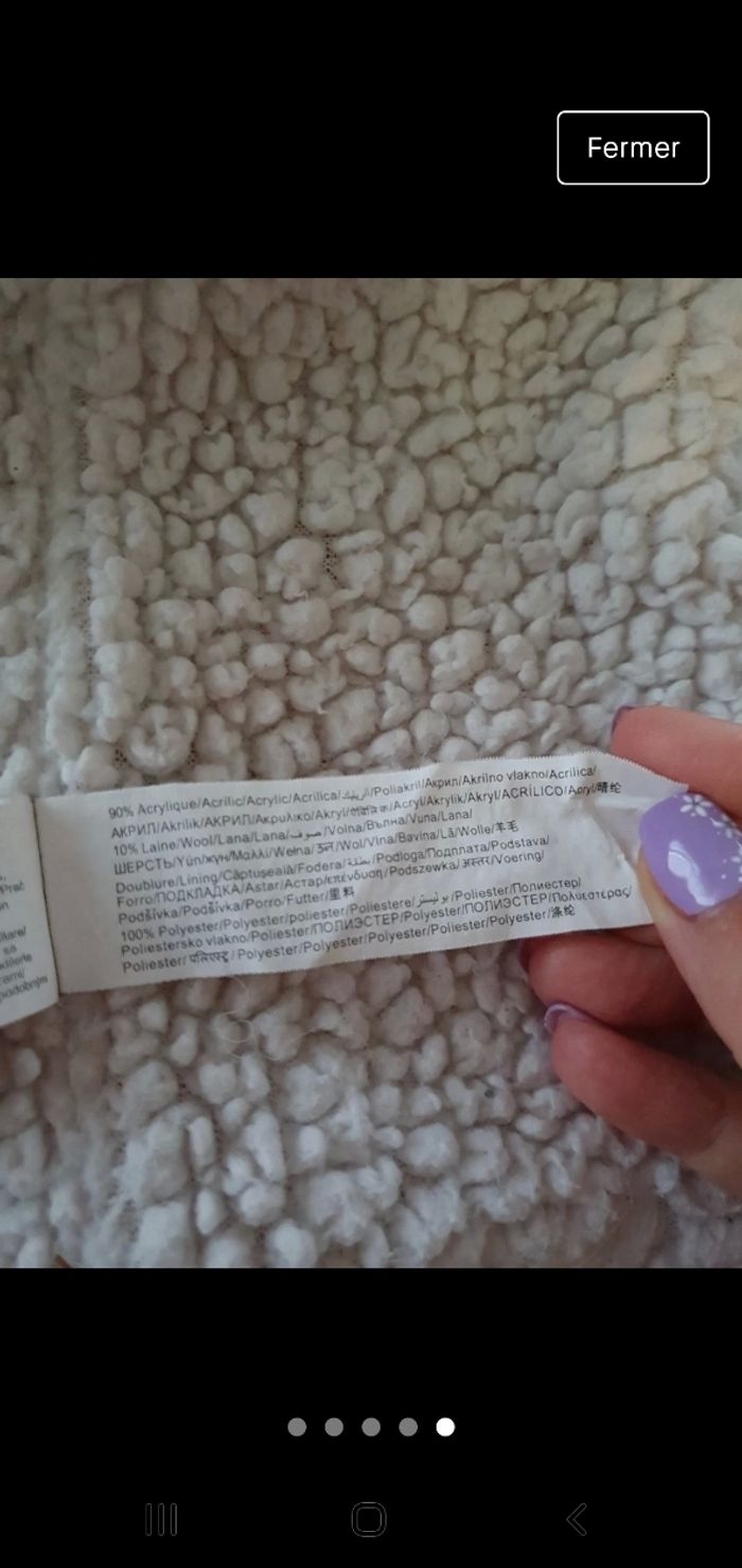 Veste lainage rose clair 23 mois tape a l oeil - photo numéro 5