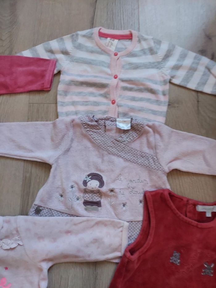 Lot 11 vêtements bébé fille 3 mois tbe - photo numéro 5