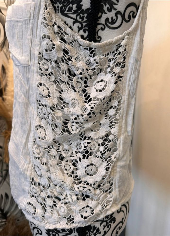 Blouse dentelle hollister - photo numéro 4