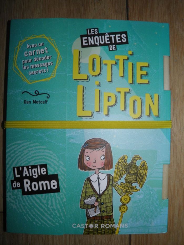 Roman Les enquêtes de Lottie Lipton: L'Aigle de Rome (Dan Metcalf) NEUF