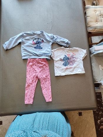 Ensemble 18 mois Stitch 3 pièces Disney baby