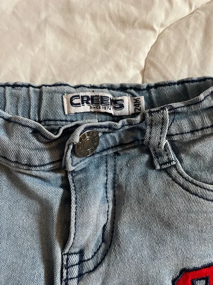 Short jean bébé garçon creeks - photo numéro 2