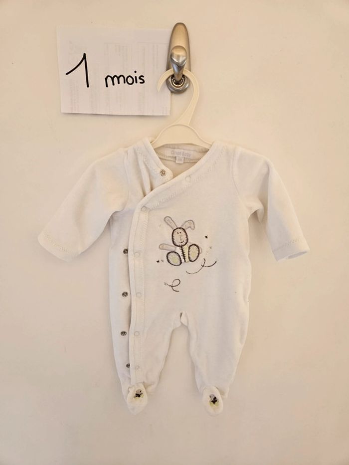 Pyjama 1 mois Canari Baby Naissance 0 mois Beebs