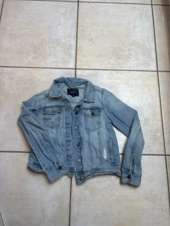 Veste en jeans fille