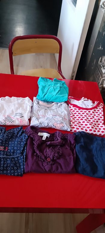 Gros lot vêtements fille 9 mois