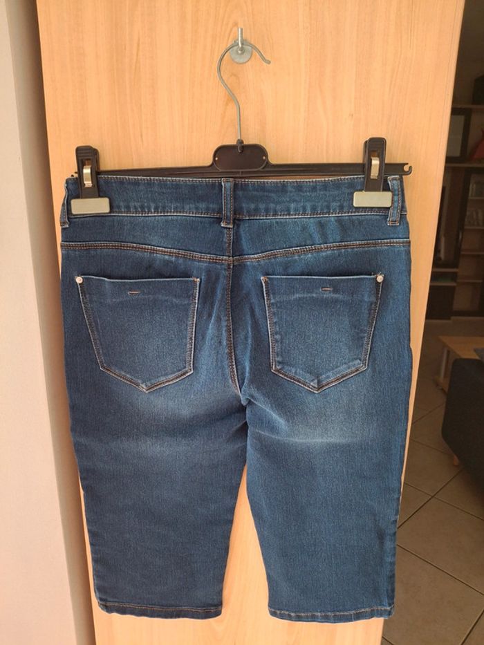 Pantacourt jeans femme - photo numéro 3