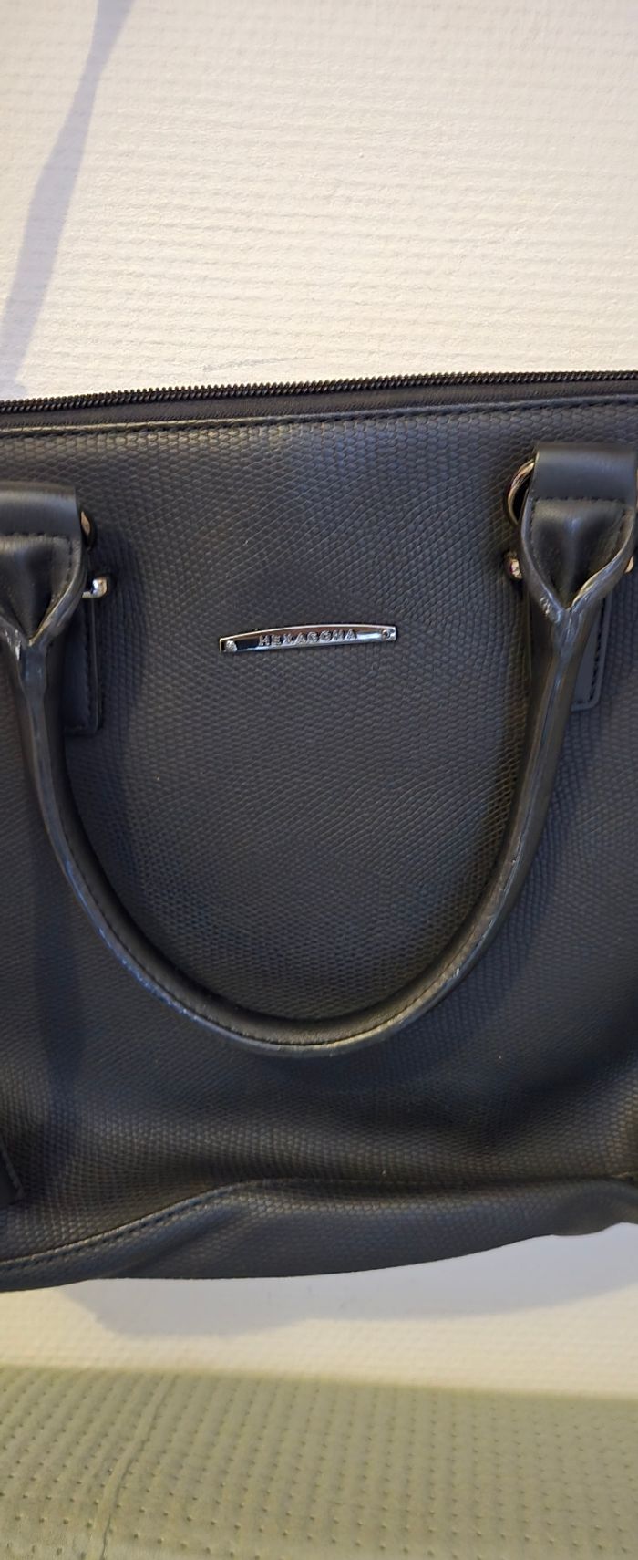 Sac hexagona noir - photo numéro 2