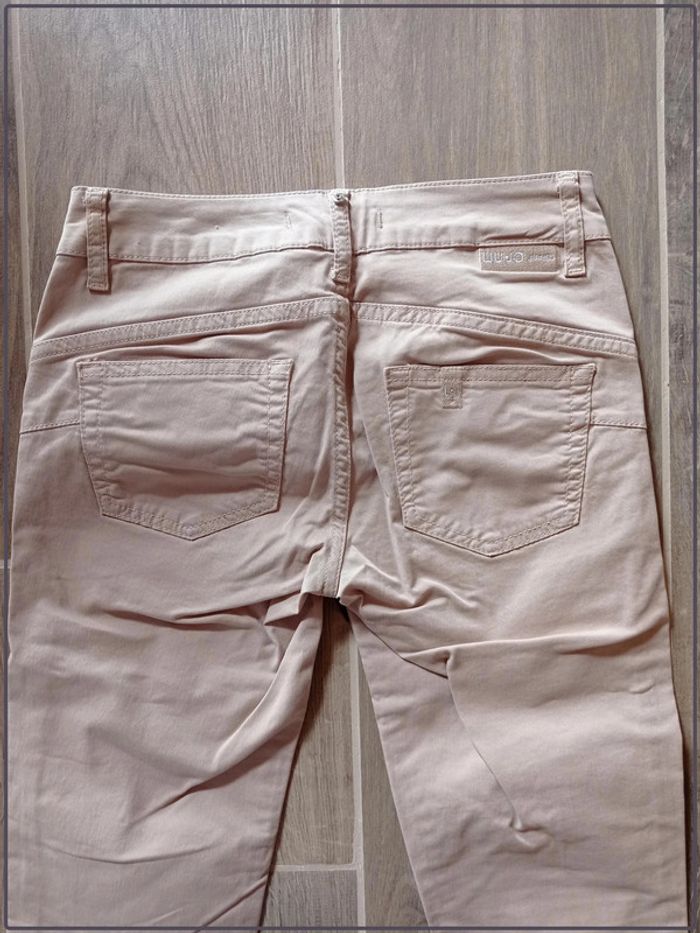 Pantalon neuf LIU JO beige bottom up classic regular taille 36 - photo numéro 4