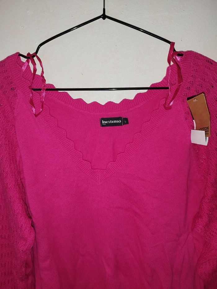 Pull chic rose - photo numéro 2