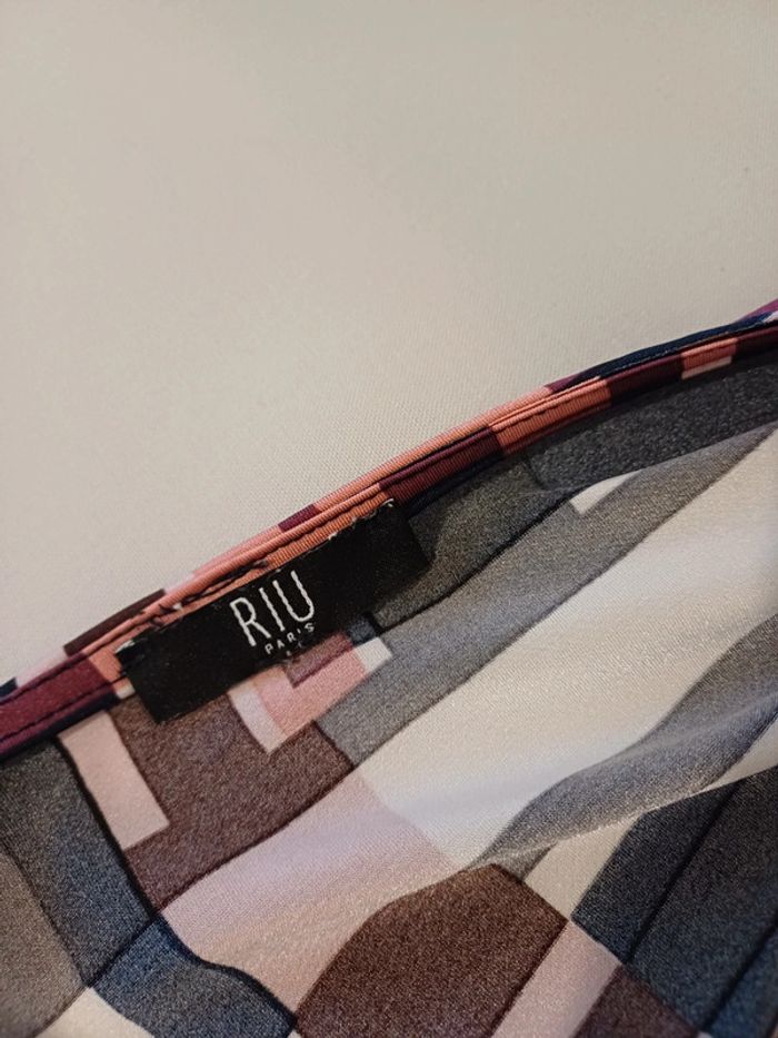 Robe cache-coeur à motifs RIU taille S/M 36/38 - photo numéro 6