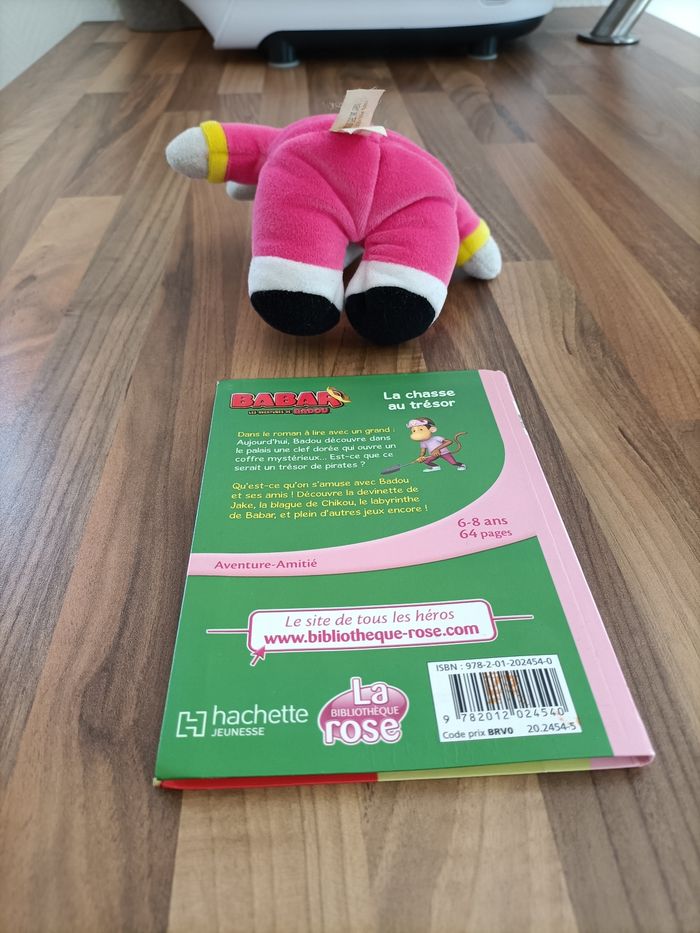 Livre la chasse au trésor de Babar + peluche Céleste - photo numéro 5