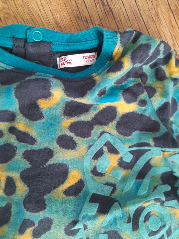 Magnifique ensemble léopard 3pièces neuf 12 mois - photo numéro 7
