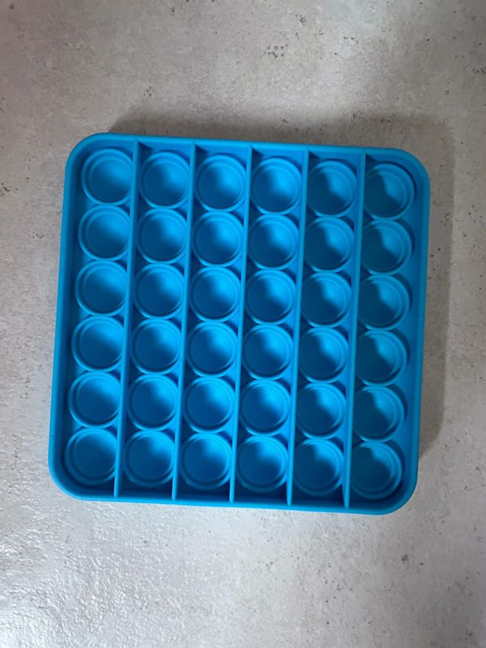 Pop it bleu rectangulaire - pop it - photo numéro 2