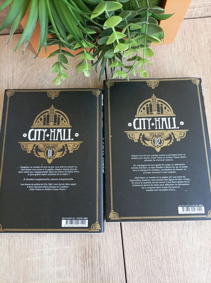 Lot 2 mangas City Hall n° 1 & 2 Ankama - photo numéro 3