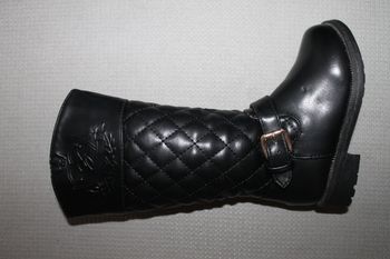 belle bottes noires zippées 24