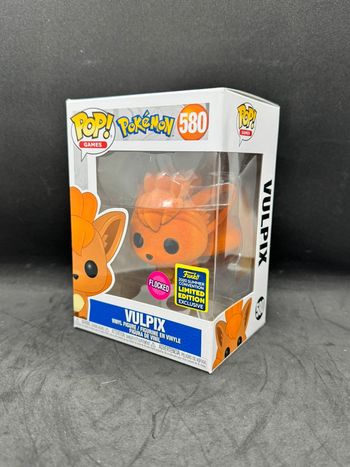Funko pop Pokémon vulpix 580 Flocked Convention 2020