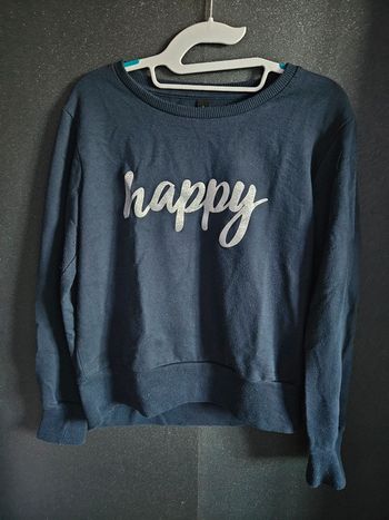 Pull bleu Happy