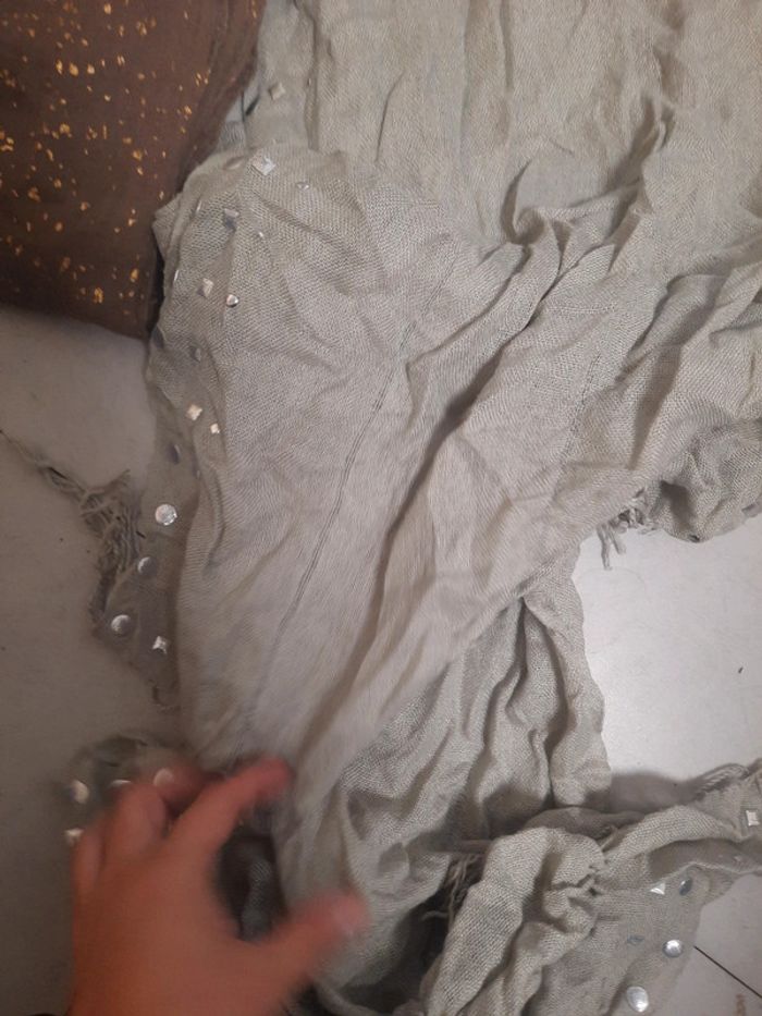 Lot 2 echarpe tissus - photo numéro 5