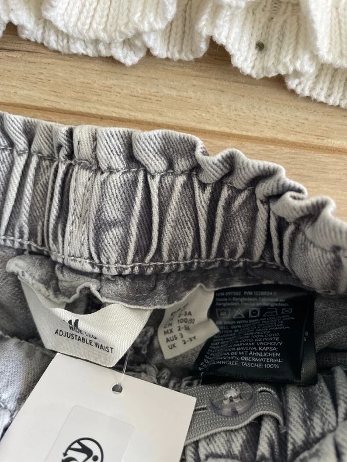 Ensemble jean H&M et top Tao crochet 3 ans - photo numéro 3