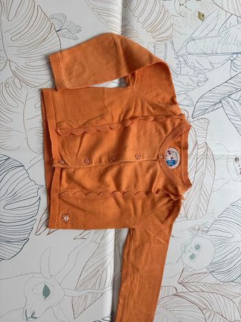 Gilet orange sergent major t4ans 104cm