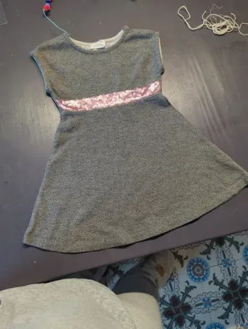 Robe manches courtes